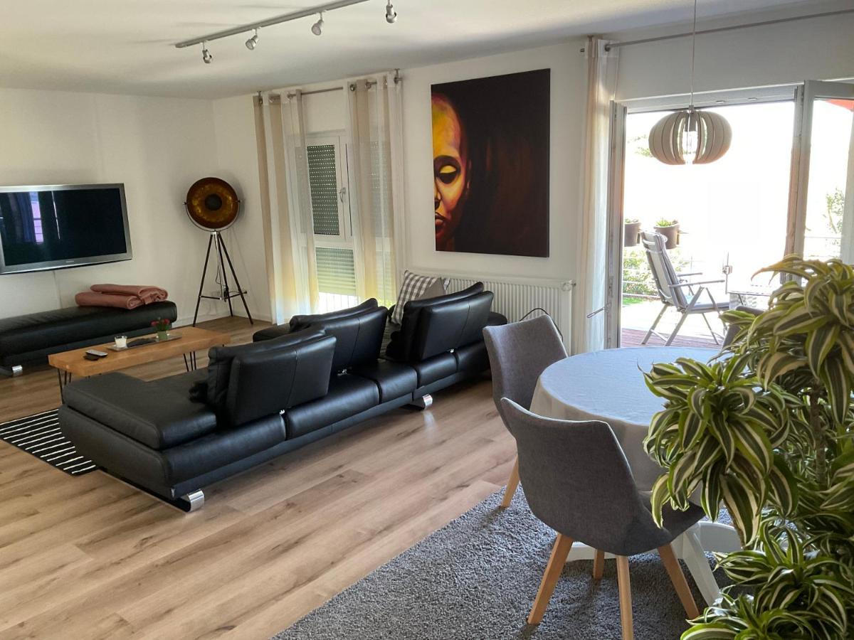 Charmante Ferienwohnung 100 Qm โกรส-อุมชตัดท์ ภายนอก รูปภาพ